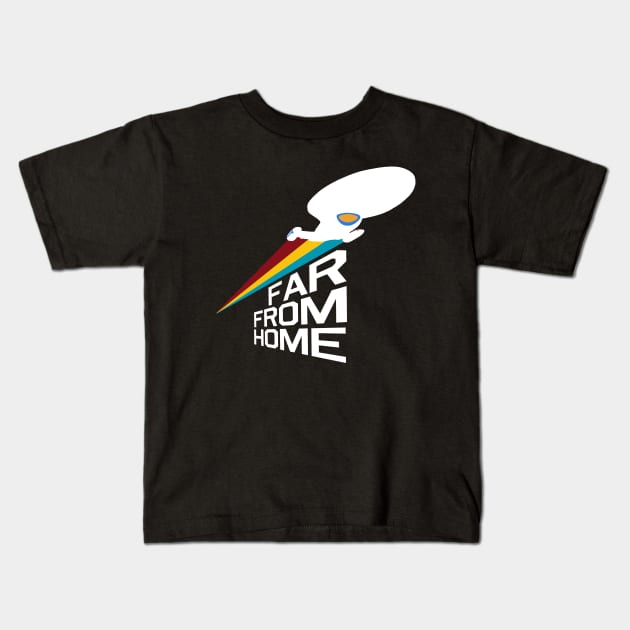 Voyager Far From Home Kids T-Shirt by PopCultureShirts